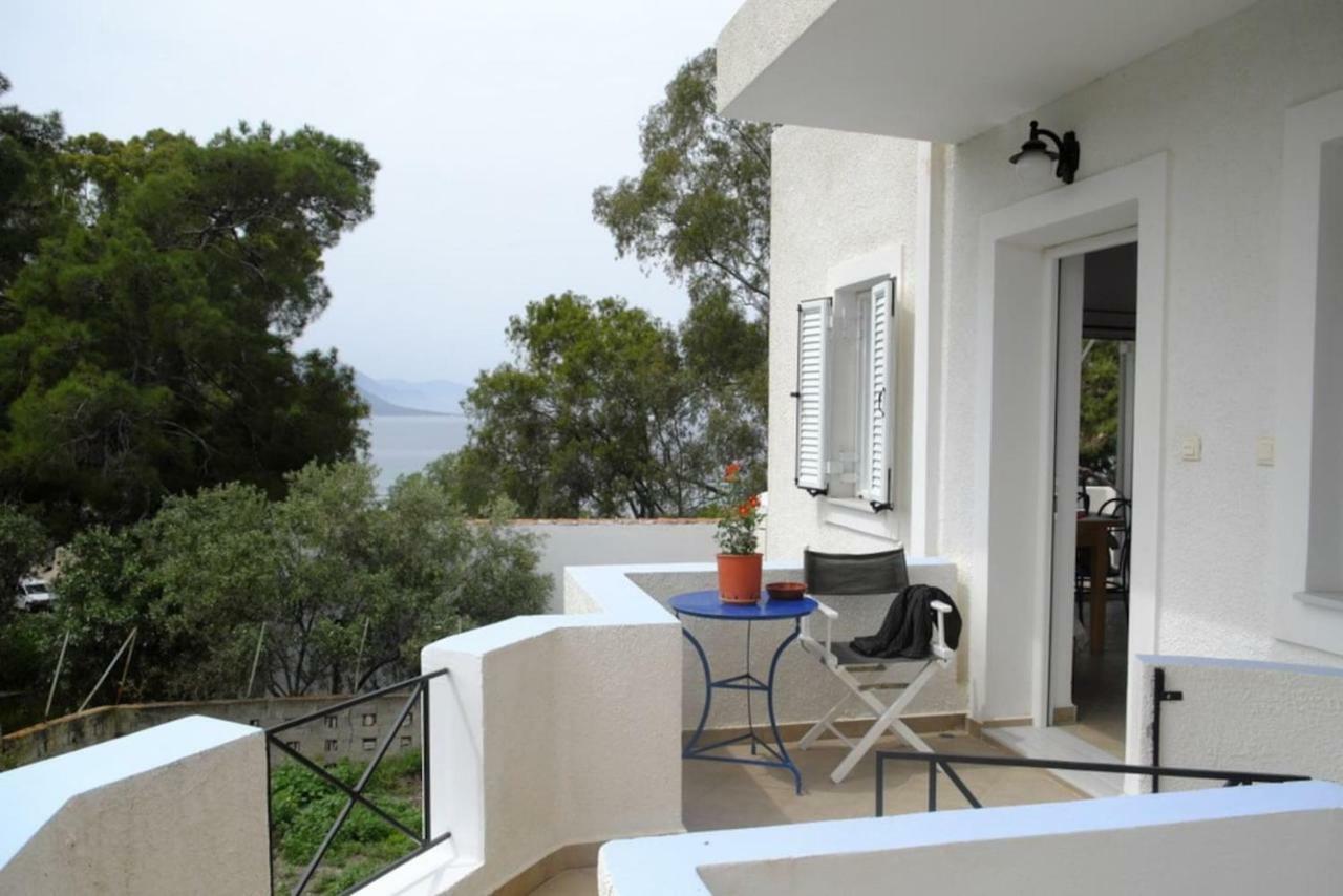 Apartment With Sea View And Balcony 60M From Beach Aegina エクステリア 写真